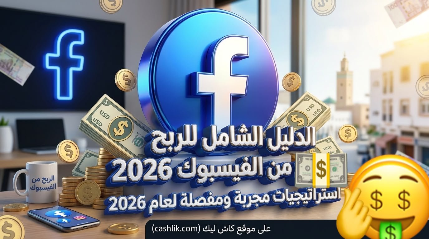 الدليل الشامل للربح من الفيسبوك لعام 2026 وطرق كسب المال من الصفحة